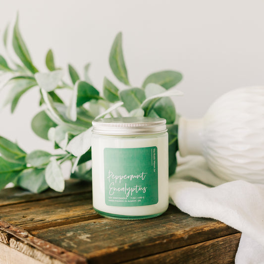 Peppermint Eucalyptus 7 oz Candle