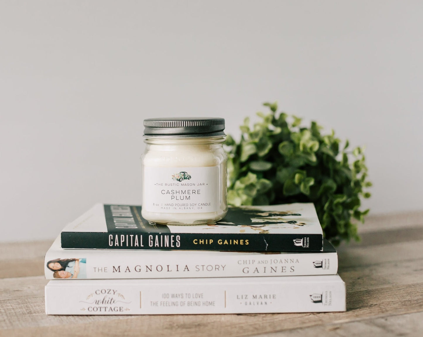 Cashmere Plum 8 oz Candle