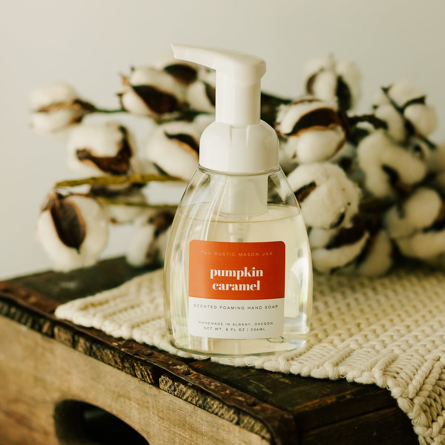 Pumpkin Caramel Foaming Hand Soap