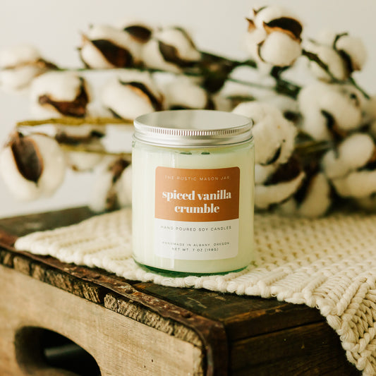 Spiced Vanilla Crumble 7 oz Candle
