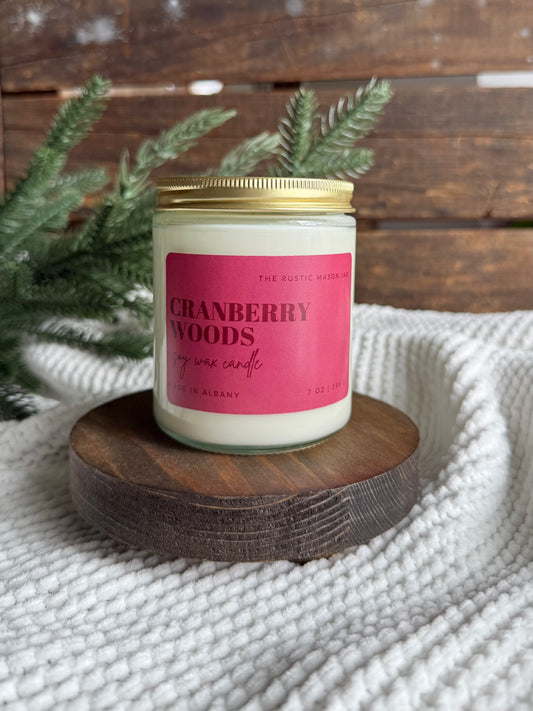Cranberry Woods 7oz Candle