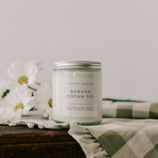 Banana Cream Pie 7 oz Candle