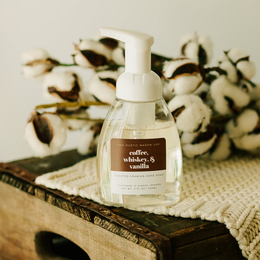 Coffee Whiskey Vanilla Foaming Hand Soap