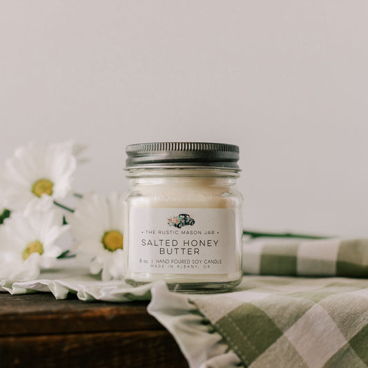 Salted Honey Butter 8 oz Candle