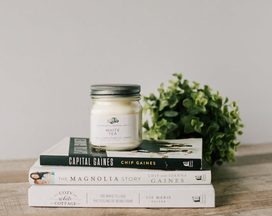White Tea 8 oz Candle